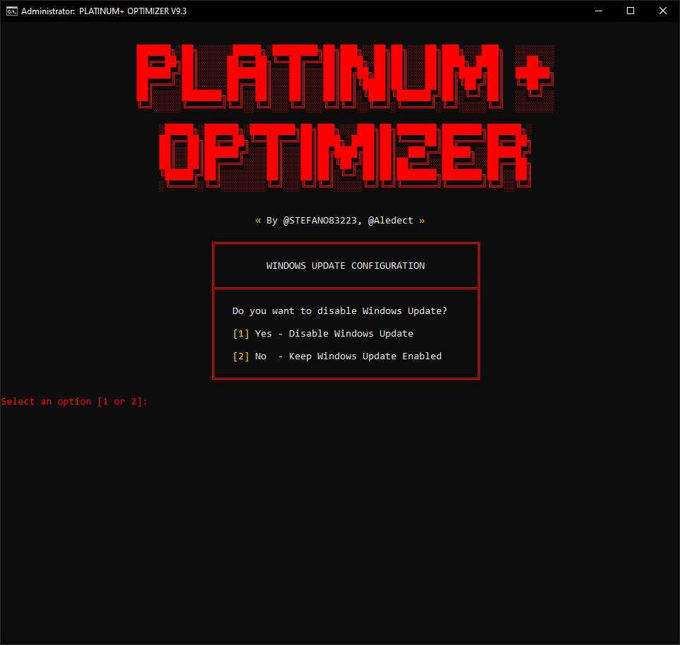 Platinum+ Optimizer V9.3 - Schermata 3