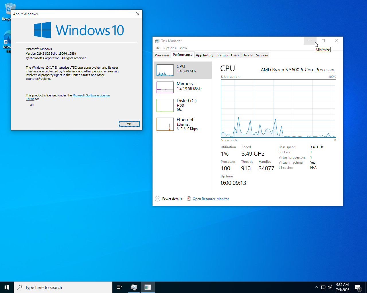 Windows 10 LTSC