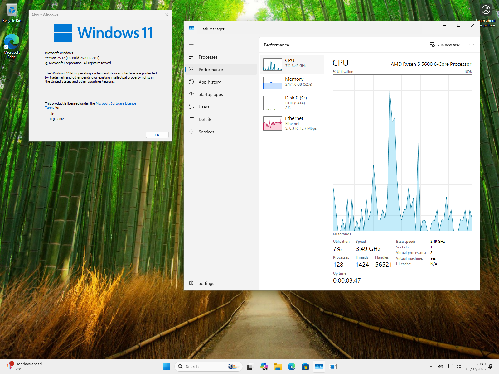 Windows 11 Stock